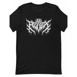 Azvex Metal Logo Unisex T-Shirt (Black) - Azvex Brewing Company