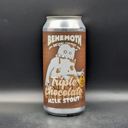 Behemoth Triple Chocolate Milk Stout Can Sgl - Saccharomyces Beer Cafe