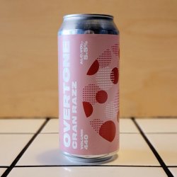 Overtone, Cran Razz, Fruited Sour, 5.5% - Kill The Cat