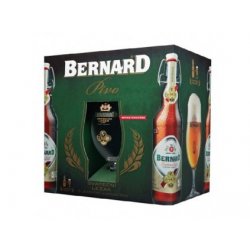 Bernard 12° multipack 4x0,5l + 2 sklenice - Domácí pivotéka