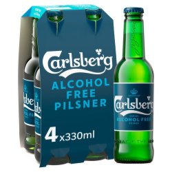 Carlsberg 0.0 4x330ml - Bot Drinks