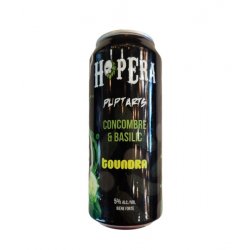 Hopera - Pup Tarts ConcombreBasilic - 500ml - La Bière à Boire