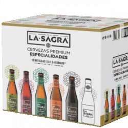 Packs degustación 6 estilos 12 botellas 33 cl - La Sagra