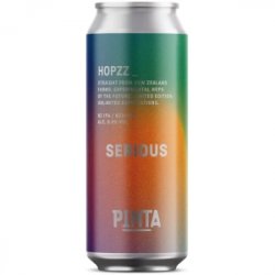 PINTA HOPZZ SERIOUS NZ IPA - Sklep Impuls