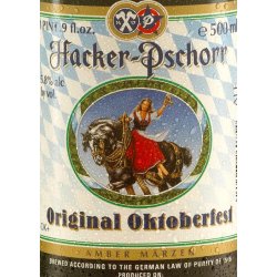 Hacker-Pschorr Oktoberfest Märzen