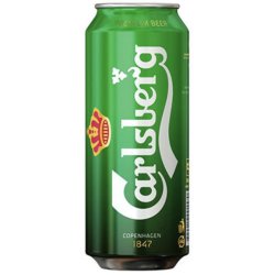 Alus Carlsberg PILSNER (0,568 l skard.) - Gero Alaus Parduotuvė