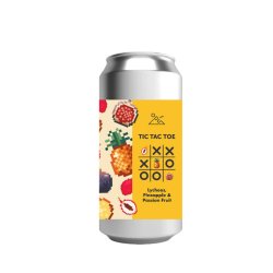 Alus Odu Brewery TIC TAC TOE (LYCHEES x PINEAPPLE x PASSIONFRUIT) (0,44 l skard.) - Gero Alaus Parduotuvė