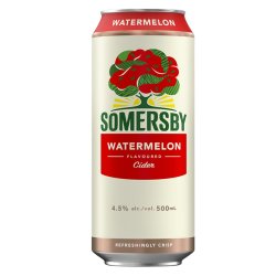 Sidras Somersby WATERMELON (0,5 l skard.) - Gero Alaus Parduotuvė