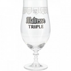 Maltesse Triple Bierglas - Drankgigant.nl