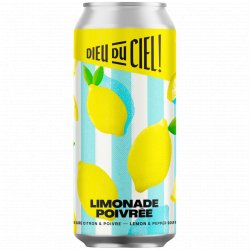 Brasserie Dieu du Ciel! Limonade Poivrée