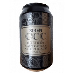 Siren Craft Brew Deconstructed Barrel Caribbean Chocolate Cake