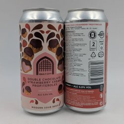 Vault City Brewing Double Chocolate Strawberry Cream Profiteroles
