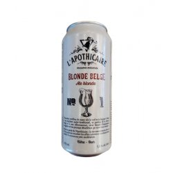 LApothicaire - Blonde Belge - 473ml - La Bière à Boire