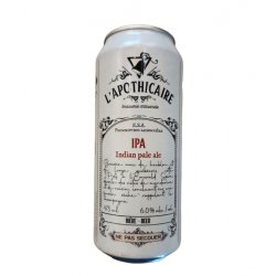 lApothicaire - IPA QC - 473ml - La Bière à Boire