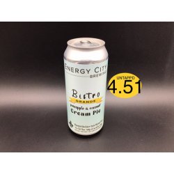 BISTRO GRANDE PINEAPPLE W& COCONUT CREAM PIE ( Energy City) SOUR - Craft Beer Lab