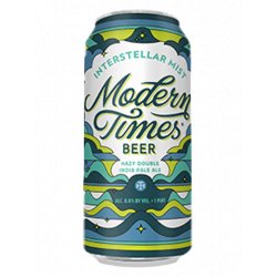 Modern Times Interestellar Mist Hazy Double IPA Lata 473 ml - La Belga