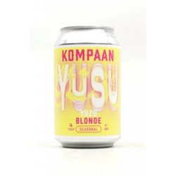KOMPAAN Dutch Craft Beer Company Yu-Su Blonde (with  Yuzu) (And Yuzu)