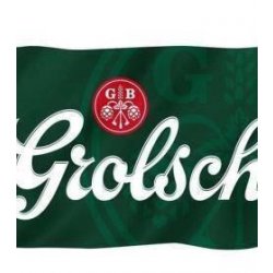 Grolsch vlag 200 x 300 - Speciaalbierglazen.nl