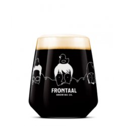 Frontaal Tumbler bierglas wit  40cl - Speciaalbierglazen.nl