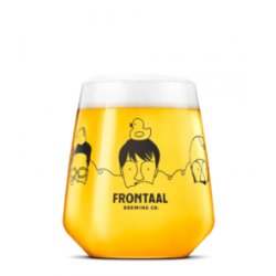 Frontaal Tumbler bierglas zwart  40cl - Speciaalbierglazen.nl