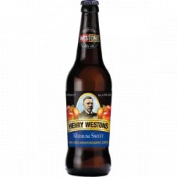 Henry Westons Medium Sweet Cider 4,5% 500ml - Drink Station