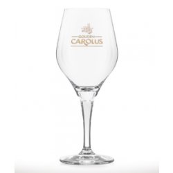 Gouden Carolus bierglas op voet  33cl - Speciaalbierglazen.nl