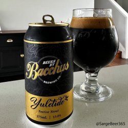 Bacchus Brewing Co.. Yuletide Festive Stout - Brew Export