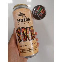 Mazák Sour Apricot 12°5,2% 0,5l - Pivní lednice