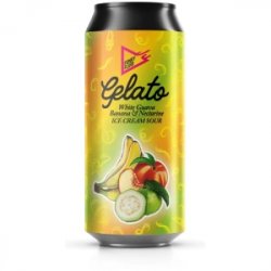 Funky Fluid Gelato: White Guava, Banana & Nectarine