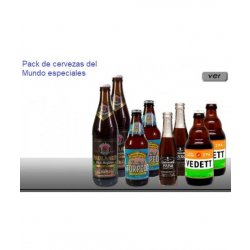 Pack de cervezas internacionales especiales - Cervetri