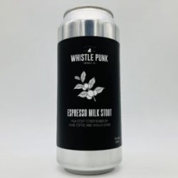 Whistle Punk Espresso Milk Stout Can - Bottleworks