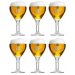 Leffe bierglazen  33cl  6 stuks 