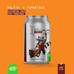 Feroz Paleta e Tamarindo - Catharina Sour con Tamarindo - Gluten Reduced - Cervecería Feroz