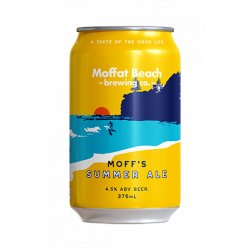 Moffat Beach Brewing Moffs Summer Ale 375ml BB 130624 - The Beer Cellar