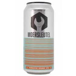 Moersleutel Craft Brewery Barcode: Turquoise Orange