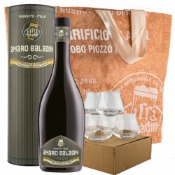 Amaro Baladin e scatola di Teku Spirits - Birra Baladin