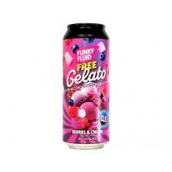 Funky Fluid Free Gelato: Berries & Cream
