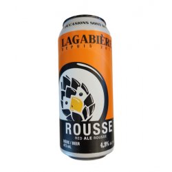 Lagabière - Rousse - 473ml - La Bière à Boire