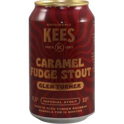 Brouwerij Kees Caramel Fudge Stout Glenn Turner Edition