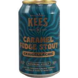 Brouwerij Kees Caramel Fudge Stout BA Craigellachie Edition