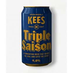 BROUWERIJ KEES TRIPLE SAISON 33CL - Simons Kaas & Noten