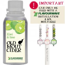 Old Mout Flavourwave Kiwi and Lime 250ml Cartridge - Inn Express