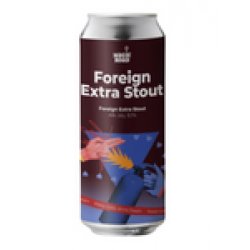 Magic Road: Foreign Extra Stout - puszka 500 ml - Piwne Mosty - Stu Mostow