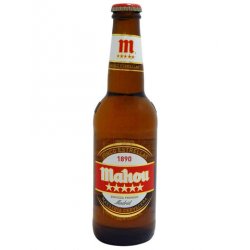 Mahou Cinco Estrellas Lager 330 ml 10% de descuento por fecha 0624 - La Belga