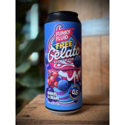 Funky Fluid Free Gelato: Berries & Cream