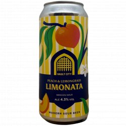 Vault City Brewing Peach & Lemongrass Limonata