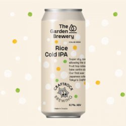 The Garden Rice Cold IPA: CraftRock Collab - The Garden Brewery