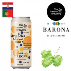 The Garden Brewery  Barona - Hazy IPA: Talus & Idaho 7 440ml CAN - Drink Online - Drink Shop