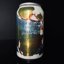 Sailors Grave Brewing Peach Melba Pavlova Cream Sour