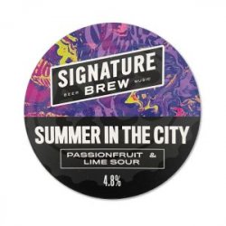 Signature Brew Signature Pumpclip SummerCity RoundMet - Ales & Co.